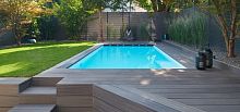 Custom swimming pool lapoutdoorin-ground