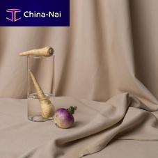 Natural upholstery leather ELMOVEGETAplain