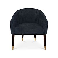 Traditional dining chair ELEANORindoorvelvetbrass