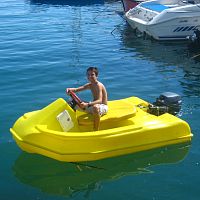 Outboard small boat MINIMOTO