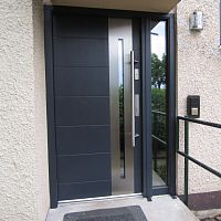 Sheet steel door NEW YORKERentrywoodenaluminum