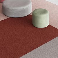 Woven carpet AIRMASTERtuftedloop pilestructured