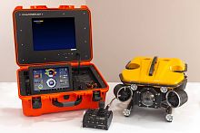 Aquaculture ROV Oceanus Pro ROV Systemfor hull cleaning