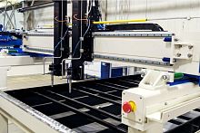 Pure water-jet cutting system J-106for foamfor acrylicsfor rubber