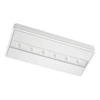 Ceiling emergency light NAOSrectangularLEDpolycarbonate