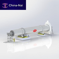 Rotary drum dryer conductioncontinuousfor the food industry