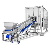 Process centrifuge ASD-800 for the food industrycleaningdewatering