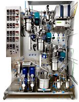 Polymer sample production plant