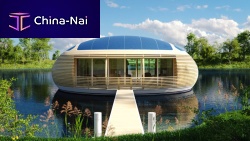 Prefab house WATERNEST 100floatingeco-friendlycontemporary