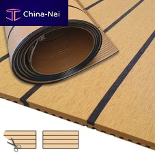 Boat decking panel Classic/LightteakPVCsynthetic