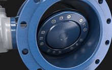 Butterfly valve with handwheelpneumaticelectric