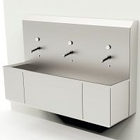 Sink for the food industry H-WASHhand washingstainless steelhygienic