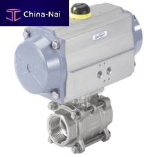 Ball valve 8805 pneumatically-operatedregulatingfor water