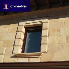 Sandstone window sill exterior