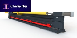 Corrugated pipe winder for extrusion lines