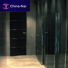 Interior door PRIVATE VILLAstainless steelswingwithout glazing
