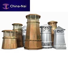 Steel chimney pot