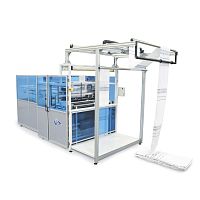 Rotary blade cutting machine CTS-4700-1200for fabricsCNCautomatic