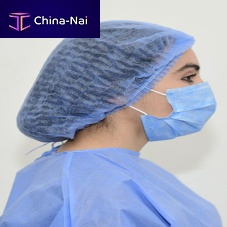 Bouffant scrub cap polypropylenenon-woven