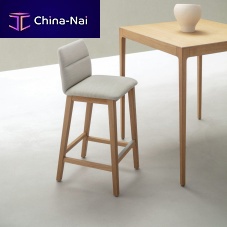 Contemporary bar chair Annaindoormolded plywoodsolid wood base