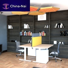 Ceiling acoustic panel EKOE-CONSTELLATIONfor false ceilinghangingfor partition wall