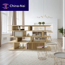 Free-standing bookcase CREAcontemporarywood