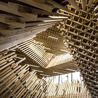 Square spiral staircase JAPANESEwooden stepwooden frameoriginal design