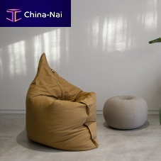 Contemporary bean bag BIG BAGfabricbluegreen