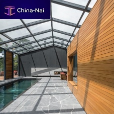 Glass winter garden PARETTIaluminumwith sliding glazing