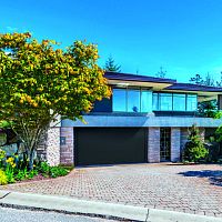 Overlap garage door AIRsheet steelpolyurethane foamautomatic