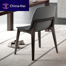 Contemporary chair AMBERindoorfabricleather