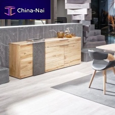 Contemporary sideboard V-Alpinoakstonewith drawers