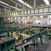Pipe production line linear