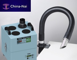 Handheld fume extractor Zero Smog 4Vsolderingwith extraction arm