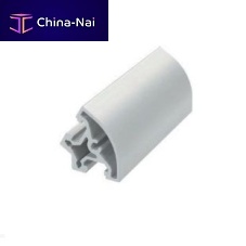 Aluminum profile BLOCAN® W-Profilerectangularflatround