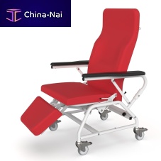 Manual treatment chair RESTINO3-sectionon castersergonomic