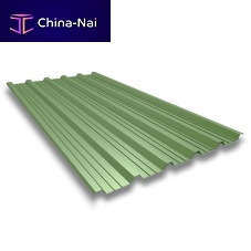 Ribbed metal sheet steelcoloredgalvanized