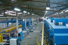 Sandwich panel production line PUR sandwich panelautomaticcontinuous