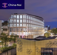 Facade cladding acoustic panel SONORAsteelaluminiumglass