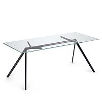 Contemporary table DRY / 45Aglassaluminum baserectangular