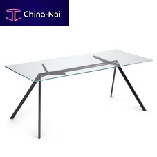 Contemporary table DRY / 45Aglassaluminum baserectangular