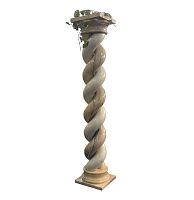 Natural stone column decorative