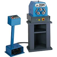 Hydraulic bending machine ZB 30tubeprofile3 drive rollers