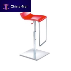 Contemporary bar stool ADAMsteel baseswiveladjustable-height