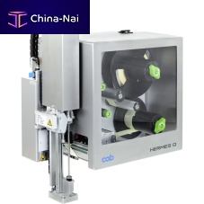 Production line label printer-applicator HERMES Q serieslabelpackagefor packaging
