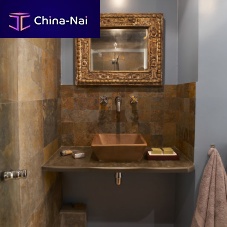 Bathroom tile wallslatesquare