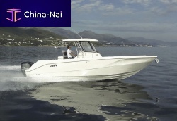 Outboard center console boat OSIA 315twin-enginesport-fishing14-person max.