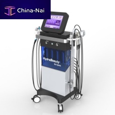 Plasma skin rejuvenation unit 9 in 1 Hydramicrodermabrasion unitoxyneedling therapy unittrolley-mounted