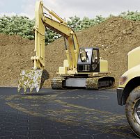 HDPE flooring BERGO SOLIDfor outdoor usefor stepfor entryways