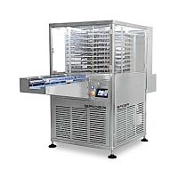 Chocolate cooling tunnel SPIDERverticalfor moldscompact
